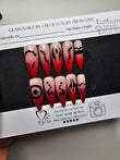 Anime Tattoo Airbrush Nail Stencil Glam Goodies