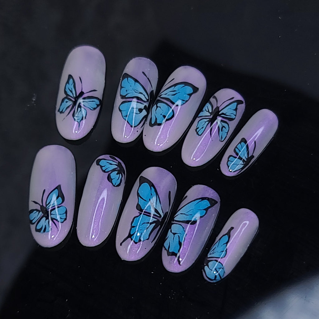 Ombre Butterflies - Glam Goodies