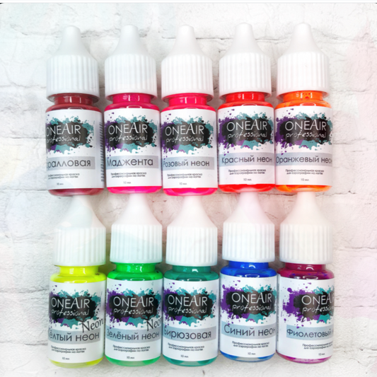 One Air Neons 10 Colors 10 ML Glam Goodies