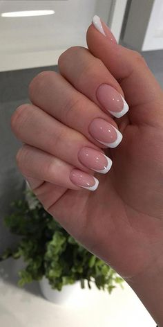 French Tip With Charms Press on Nails. Length Short-xxl. Stick 